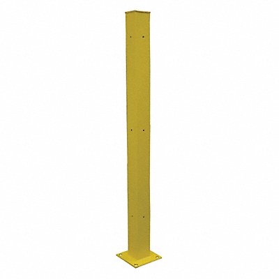 GRAINGER 21XM02 Tubular Mounting Post 10 In x 72 In Yellow