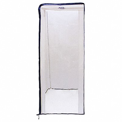 ALECO 477434 Pan Rack Cover 23 x 28 x 64 in Off White