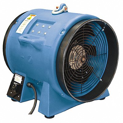 AMERIC VAF8000A3 Confined Space Fan Blue 25 1/2 W