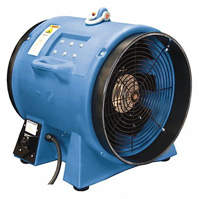 AMERIC VAF8000B3 Confined Space Fan Blue 25 1/2 W