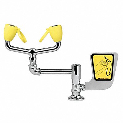 SPEAKMAN SE572LH Eyewash Tabletop Chrome Push Handle