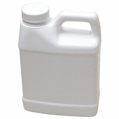GRAINGER HF16W33 Carboy 470 mL 152.4 mm H White
