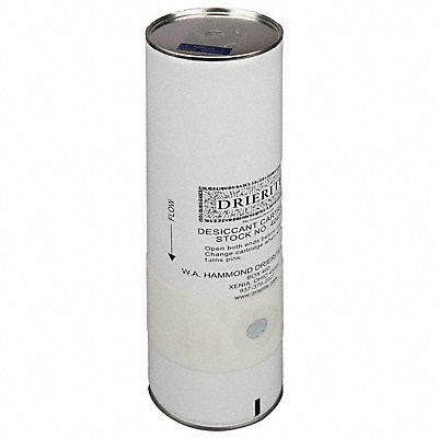 GRAINGER 40450W Desiccant Cartridge Stl White Horiz/Vert