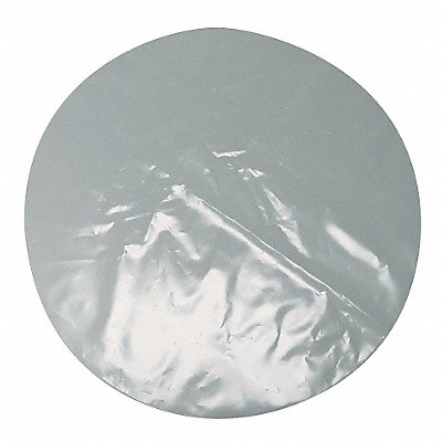 GRAINGER G28D04R Drum Cover Liner Clear 55 gal LDPE PK125