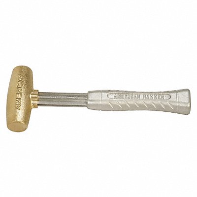 AMERICAN HAMMER AM3BRAG Sledge Hammer 3 lb 12 In Aluminum