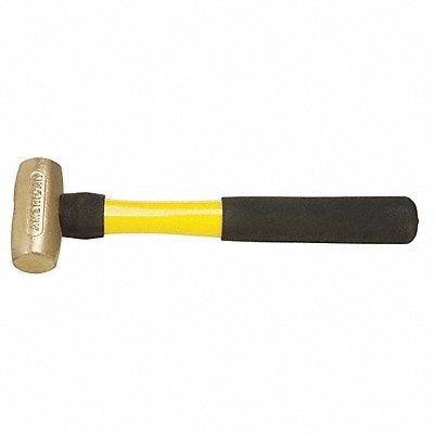 AMERICAN HAMMER AM15BRFG Sledge Hammer 1-1/2 lb 12 In Fiberglass
