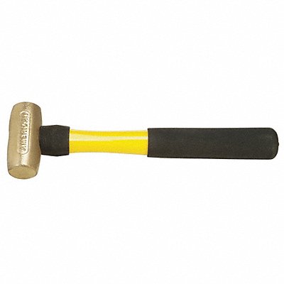 AMERICAN HAMMER AM2BRFG Sledge Hammer 2 lb 12 In Fiberglass