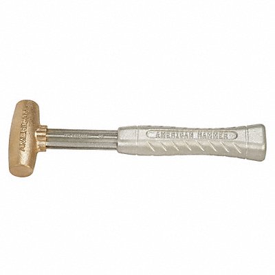 AMERICAN HAMMER AM15BZAG Sledge Hammer 1-1/2 lb 12 In Aluminum