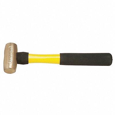 AMERICAN HAMMER AM2BZFG Sledge Hammer 2 lb 12 In Fiberglass