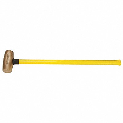 AMERICAN HAMMER AM12BZFG Sledge Hammer 12 lb 32 In Fiberglass