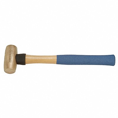 AMERICAN HAMMER AM3BZWG Sledge Hammer 3 lb 14 In Wood