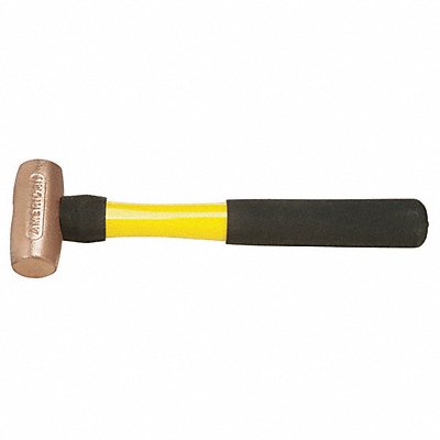 AMERICAN HAMMER AM15CUFG Sledge Hammer 1-1/2 lb 12 In Fiberglass