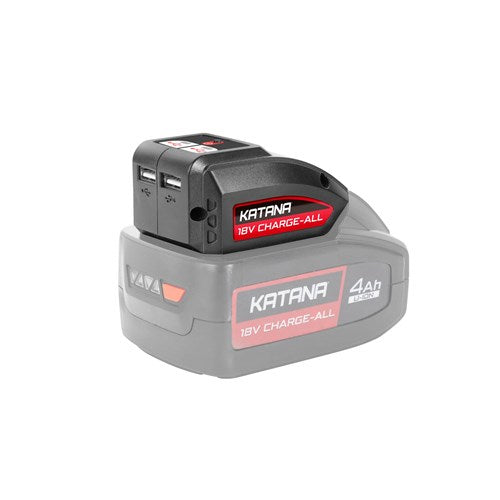 KATANA 220110 by Kincrome 18V CHARGE-ALL Lithium-Ion Cordless USB Power Adaptor – Tool Only