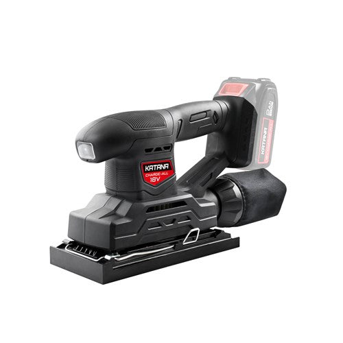 KATANA 220142 by Kincrome 18V CHARGE-ALL Lithium-Ion Cordless 1/3 Sheet Sander – Tool Only