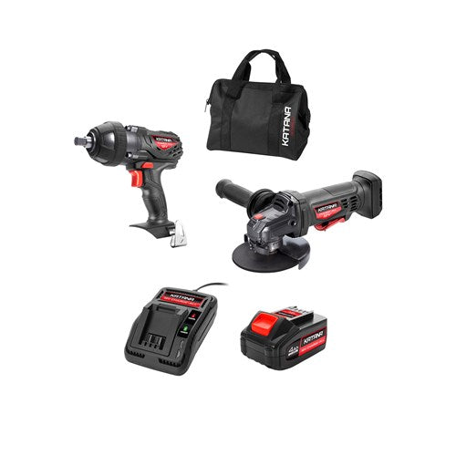 KATANA 220504 Impact Wrench & Grinder Combo Kit