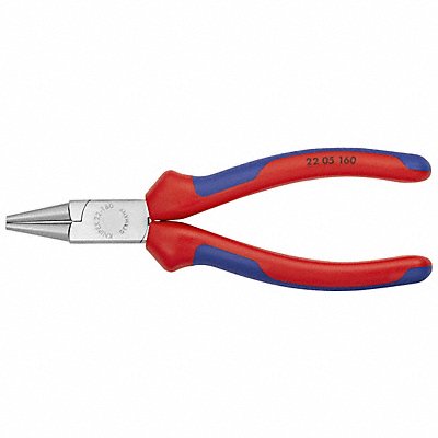KNIPEX 2205160 Round Nose Plier 6-1/2 L Smooth