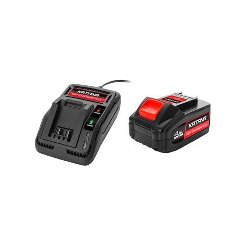 KATANA 220595 by Kincrome 18V CHARGE-ALL 4.0Ah Lithium-Ion Battery and Charger Combo Kit