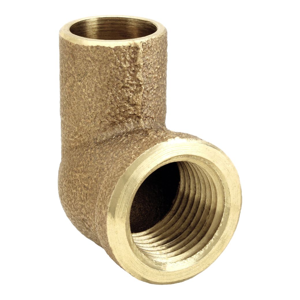 NIBCO 707312 Elbow 90 Deg Cast Bronze 1/2 CxFNPT