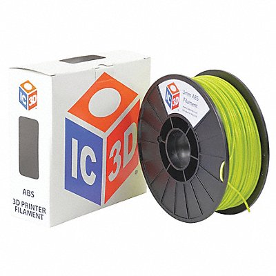 LULZBOT RMAB0110 ABS Filament Green 3mm 1kg Reel