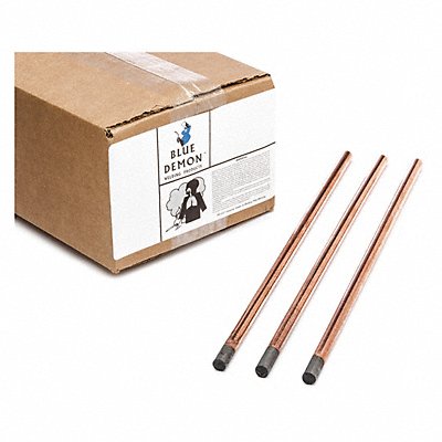 BLUE DEMON ACGECC18 Gouging Carbons Copper 1/8x12 PK100