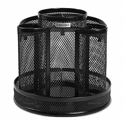 ROLODEX 1773083 Desktop Organizer Metal Mesh Black