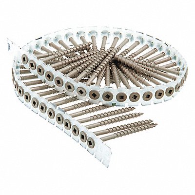 SENCO 08D300W Deck Screw #8 SS 2 13/16 L PK800