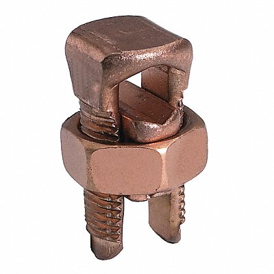 BURNDY KS223 Split Bolt Connector Unplated Copper Square Head