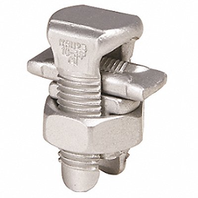 BURNDY KSU23 Split Bolt Connector Tin Plated Copper Square Head