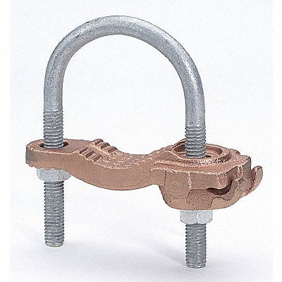 BURNDY GAR3904 Connector Copper Overall L 6 1/2in