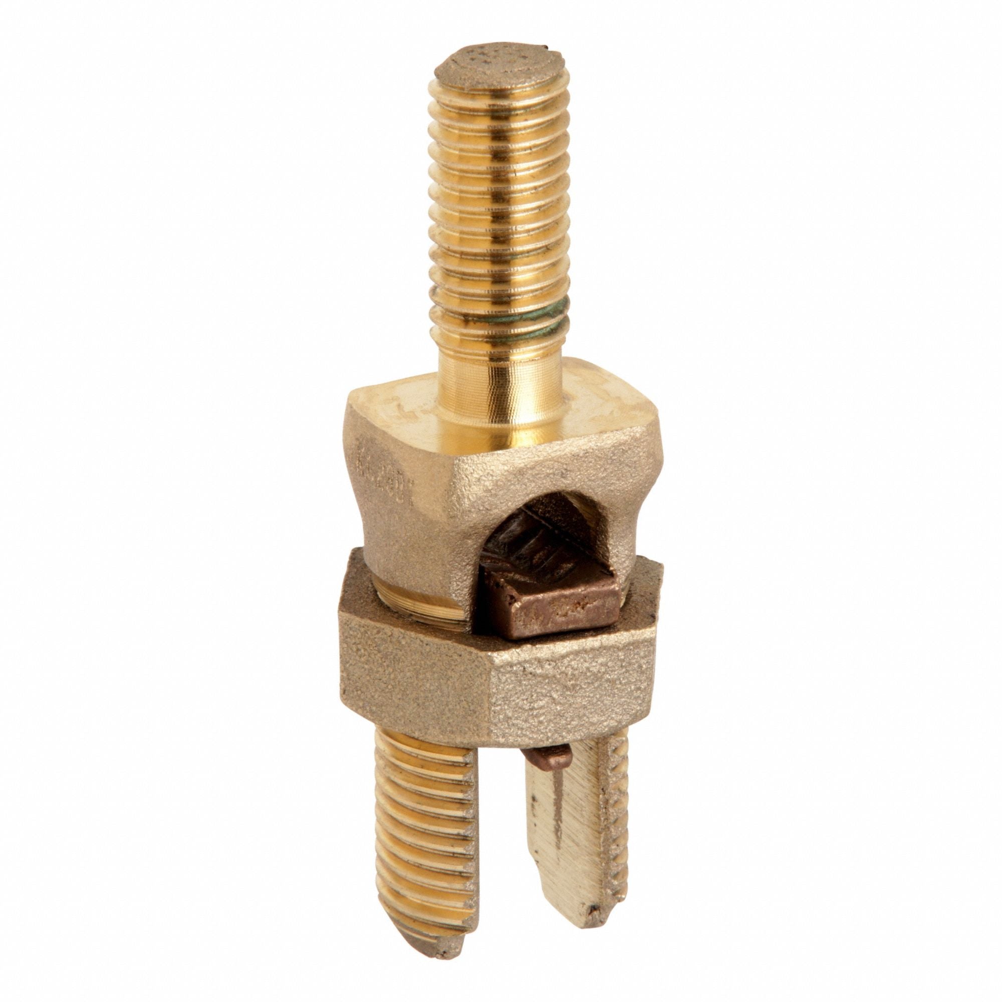 BURNDY K2C28B1 Bolt Connector Copper Overall L 3.93in