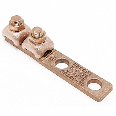 BURNDY QQA282N Mechanical Connector Copper 1/2 in Hex