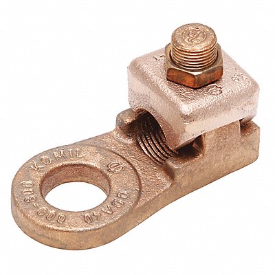 BURNDY QDA28 Mechanical Connector Copper 1/2 in Hex