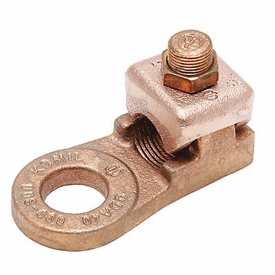 BURNDY QDA34 Mechanical Connector Copper 3/4 in Hex