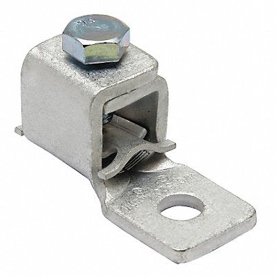 BURNDY KPA4C Mechanical Connector Copper 1/4 in Slotted
