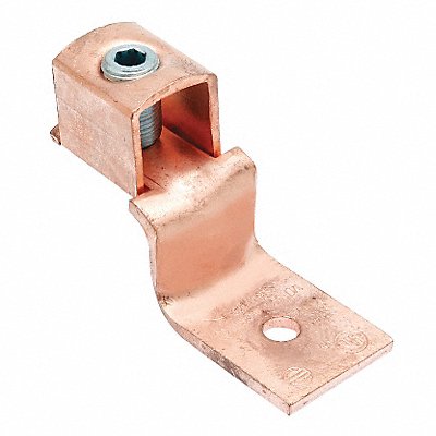 BURNDY KLU175 Mechanical Connector Copper 3/8 in Hex