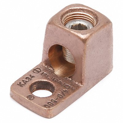 BURNDY KA28 Mechanical Connector Copper 3/8 in Hex