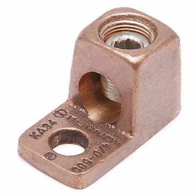 BURNDY KA34 Mechanical Connector Copper 1/2 in Hex