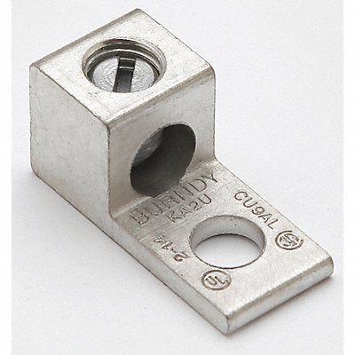 BURNDY KA2U Mechanical Connector Aluminum 1/4 in Slotted
