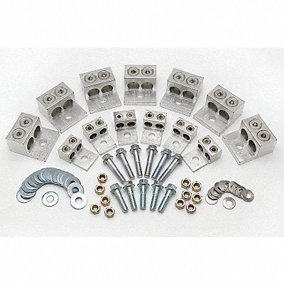 BURNDY KAUKIT3 Mechanical Connector Aluminum 1/2 in Hex