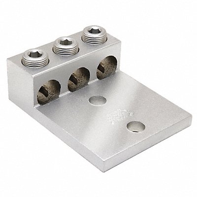 BURNDY K3A26U2N Mechanical Connector Aluminum 1/2 in Slotted