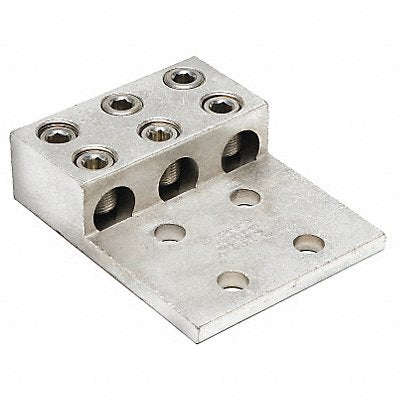 BURNDY KK3A36U4N Mechanical Connector Aluminum 1/2 in Hex
