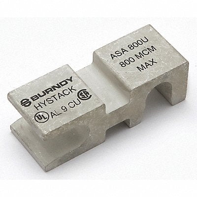 BURNDY ASA800U Mechanical Connector Aluminum Not Applicable