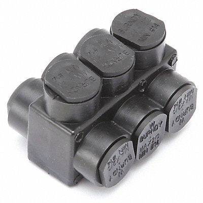 BURNDY 1PLD203 Insulated Multitap Connector Unplated 14 AWG 2/0 AWG