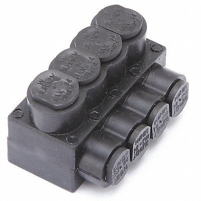 BURNDY 1PL44 Insulated Multitap Connector Unplated 14 AWG 4 AWG