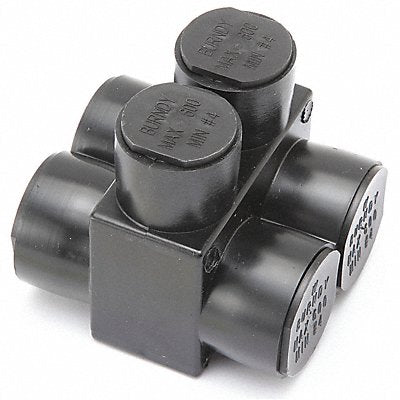 BURNDY 1PLD6002 Insulated Multitap Connector Unplated 4 AWG 600 kcmil