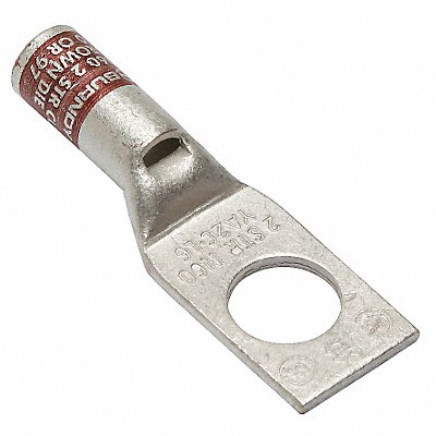 BURNDY YA2CL6BOX One Hole Lug Compression Connector STD Brown 10