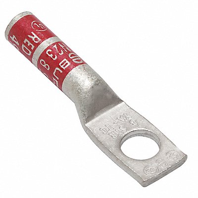 BURNDY YA8CTC14 One Hole Lug Compression Connector Long Red 49