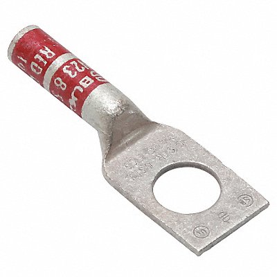BURNDY YA8CTC38 One Hole Lug Compression Connector Long Red 49