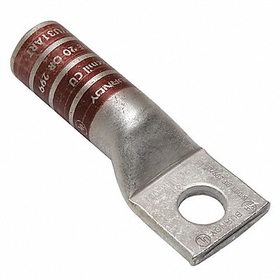 BURNDY YA34T8 One Hole Lug Compression Connector Long Brown 20/299