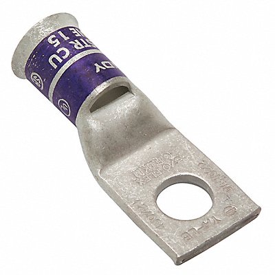 BURNDY YA28LB One Hole Lug Compression Connector STD Purple 1022/15